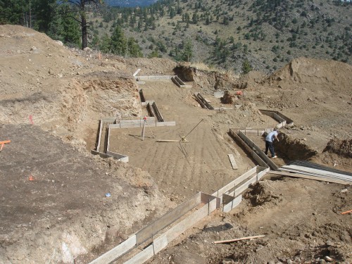 Clapp Residence Footing