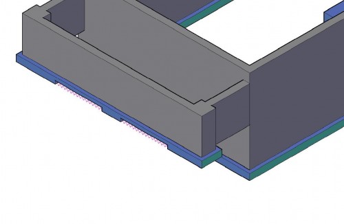 interrupted footing-concp