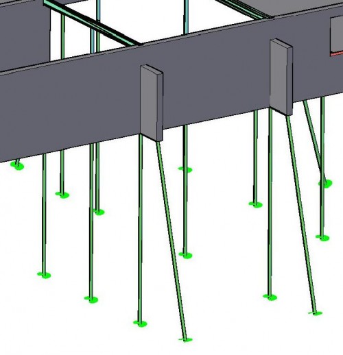 screw pile-3d-counterfort