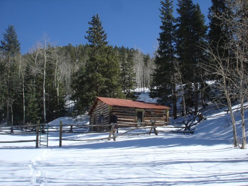 Kortright Cabin near Bonanza, Colorado
