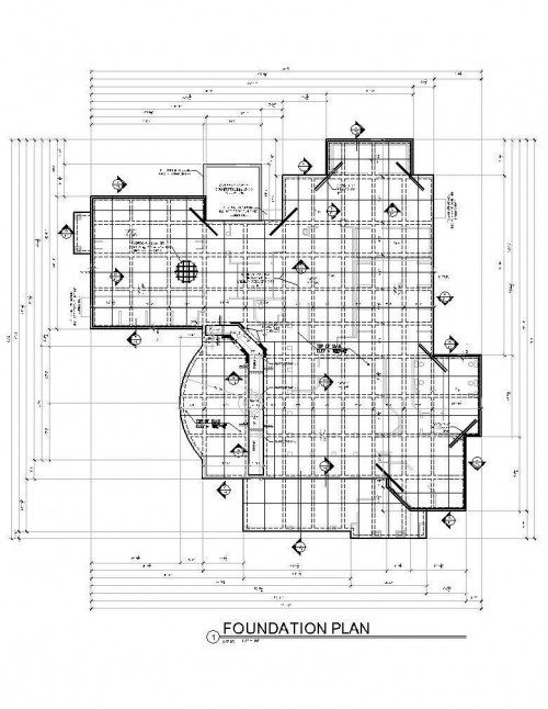 GGI Civil Engineering Forum - THIS IS THE DRAWING OF A SOLID SLAB RAFT  FOUNDATION. THEY ARE CONSTRUCTED OF UNIFORM THICKNESS OVER THE WHOLE RAFT  AREA. THE EFFECT OF THE LOAD FROM