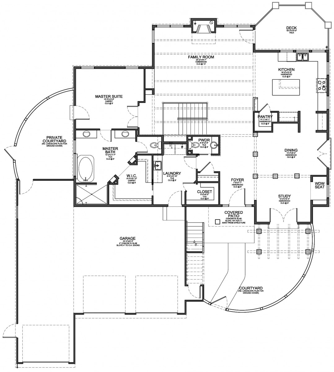 Santa Fe Style Plan 