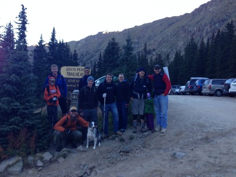 EV Grays trailhead