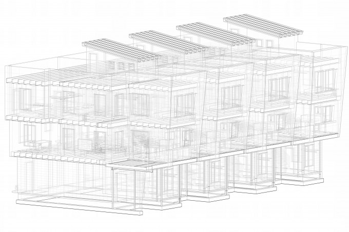 Structural Engineering X-Ray Model Structure