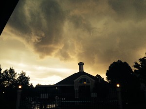 Funnel Cloud over Bill Myhren's Condo