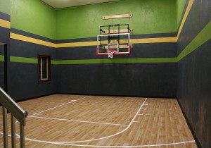 Architecture Indoor Basketball Court