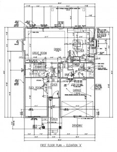 Architecture Engineering Residential Custom Floor Plan