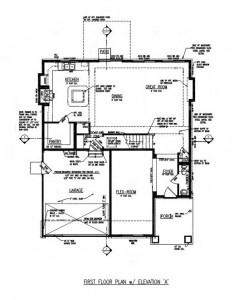 Architecture Engineering Residential Custom Floor Plan