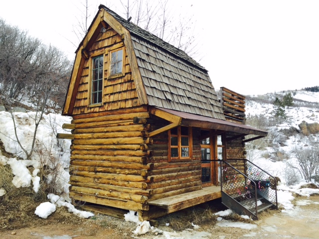 My Weekend In The Tiny Log Cabin Evstudio