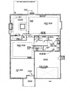 Architecture Residential Floor Plan