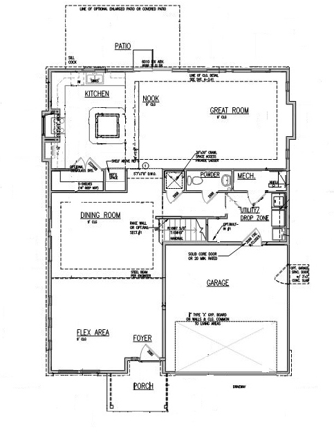 Architecture Residential Floor Plan