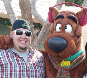 Alex and Scooby