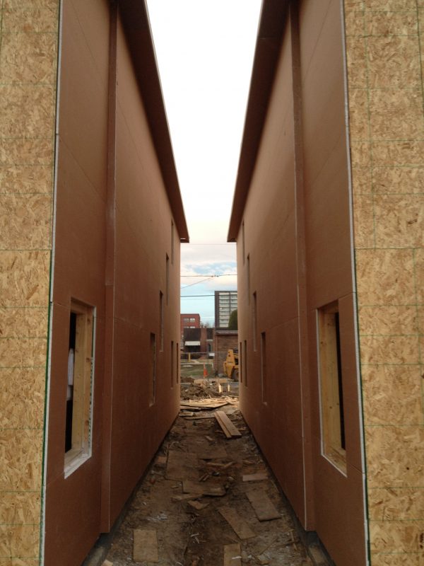 Project Update: Narrow Urban Houses in Denver - EVstudio