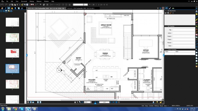 Architecture Engineering Bluebeam