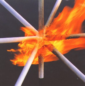 intumescent paint - burning