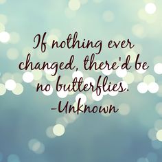 Change - Butterflies