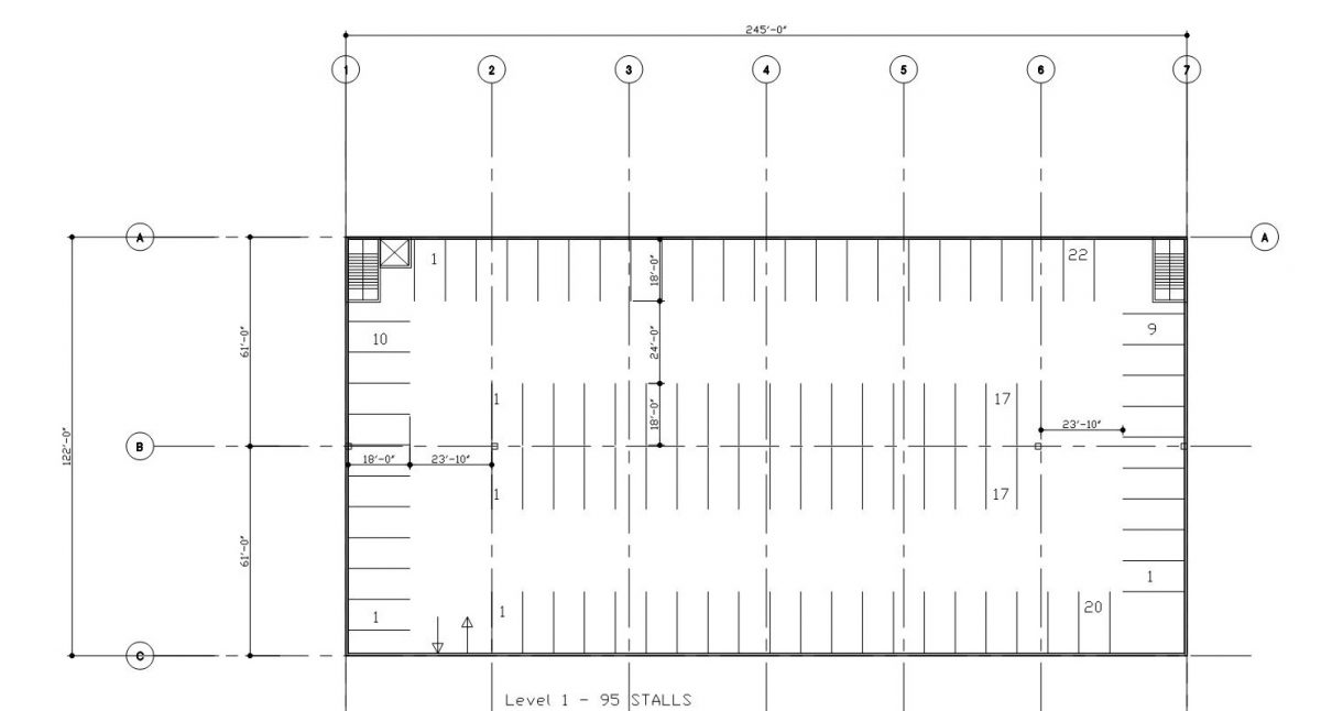 Parking Garage Floor Plan floorplans.click