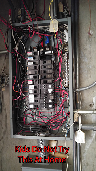 circuit breaker panel diagram