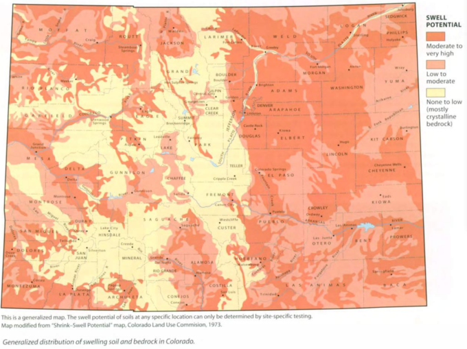 Structural Engineering Colorado Soils