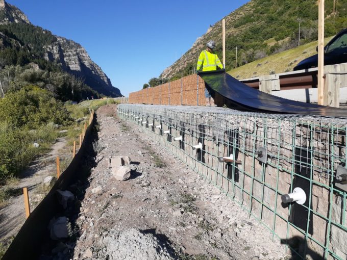 Shoring Soil Retention Provo Canyon Utah