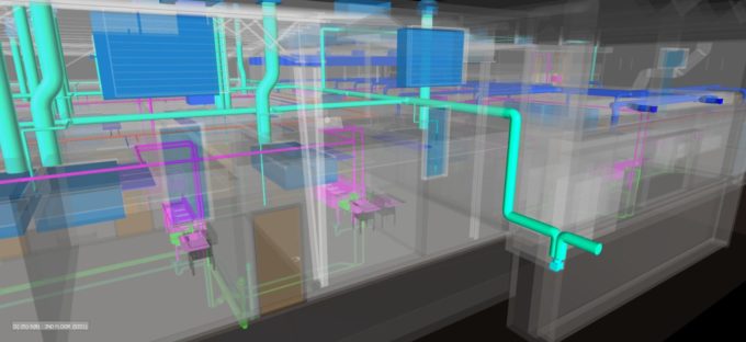 Mechanical Engineering Gas Pipe Navisworks