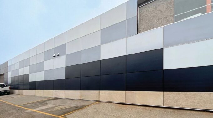 Largest BIPV Wall in North America by Mitrex