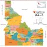 Map of Idaho Building Jurisdictions