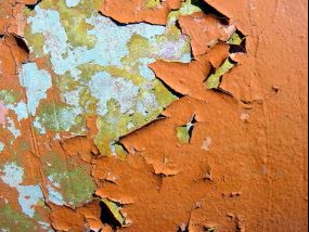 peeling lead paint