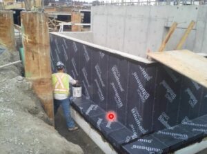 Positive Membrane Foundation Waterproofing