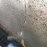 Typical Crack in Septic Tank